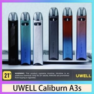 UWELL Caliburn A3S咖哩棒A3S POD電子煙主機官網評價說明書