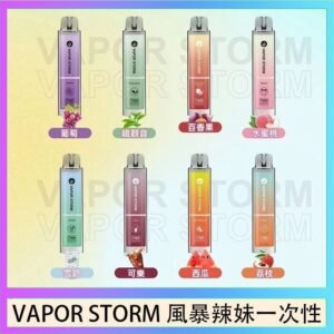 VAPOR STORM風暴辣妹一次性主機充電7500口（5%）