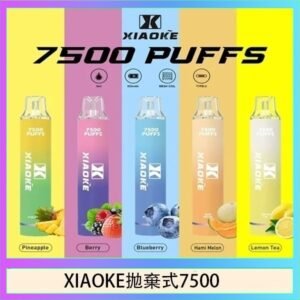 梟客XIAOKE一次性電子菸拋棄式7500口